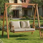 Summsun Outdoor Chair Cushion Weather Resistant, Backrest and Seat Cushion Set - Image 8
