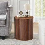 AVZEAR Fluted Round Side Table - Image 7