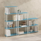 Furinno Turn-N-Tube Book Shelf, 3-Tier Bookshelf, Bookcase - Image 2