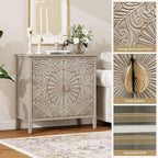 Sideboard Buffet Cabinet Set of 2 - Image 5