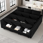 Belffin Large Modular Sectional Sofa Sleeper Couch - Image 3