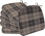 AAAAAcessories D-Shaped Chair Cushions, Machine-Washable Cover by AAAAAcessories