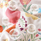 LUTBM Boho Throw Blanket for Bed Cotton Summer Blankets Twin Size for Bedroom - Image 7