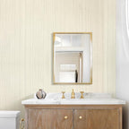 Grasscloth Wallpaper Peel and Stick Texture Contact Paper 15.7"x196.8" Vintage - Image 4