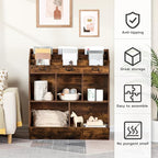HOOBRO Kids Bookshelf, Toy Storage Organizer, Bookshelf - Image 5