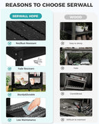 SERWALL Outdoor Potting Bench - Image 4