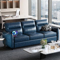 STHOUYN 85” Faux Leather Couch by STHOUYN
