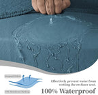 100% Waterproof Sectional Recliner Couch Covers - Image 4