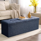 45.3 Inches Ottoman Bench With 166L Storage Space - Image 2