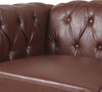 GDFStudio 84" Chesterfield Tufted Sofa Couch - Image 6