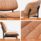 YaFiti Dining Chairs Set of 8, Dining Room and Kitchen Chairs, Mid Century - Image 5