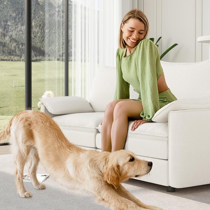 Vesgantti 74" Loveseat Sofa for Living Room, Comfy Cloud Couch Deep Seat - Image 6