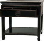 Red Lantern Elegant End Table - Image 4
