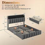 PRAISUN Bed Frame Full Size - Image 2