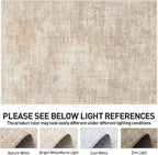 4x6 Area Rugs Washable Rug: Modern Abstract Living Room Rug Soft Anti-Skid Thin - Image 7
