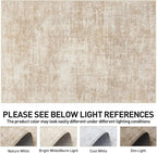 5x7 Area Rugs Washable Rug: Modern Abstract Living Room Rug Soft Anti-Skid Thin - Image 8