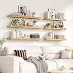Fun Memories 55Inch Long Floating Shelves, 8 Inch Deep Shelves - Image 2
