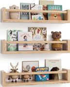 G&W Gruwald Nursery Book Shelves, Hanging Bookshelf, Wall Book Shelves by G%26W+Gruwald
