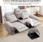 ANJ Power Reclining Loveseat Sofa - Image 5