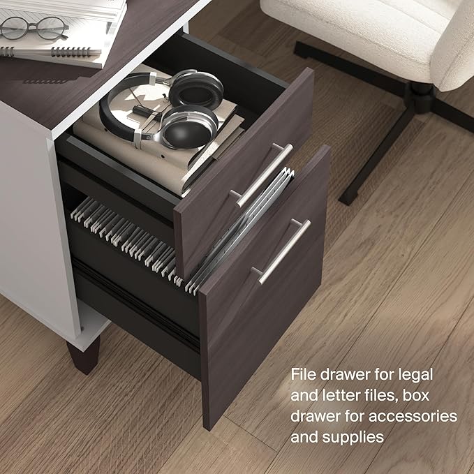Bush Home 60-Inch L-Shaped Desk - Image 6
