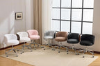 VINGLI Cute Small Swivel Desk Chair Comfy - Image 2