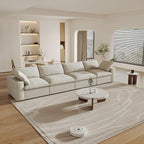 Cloud Modular Sectional Sofa Couch, Minimalist Deep Sofa Couches, Covers - Image 3