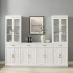 Crosley Furniture Stanton 3-Piece Sideboard Buffet Cabinet and Glass Door - Image 7