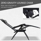 Outsunny Zero Gravity Chair Set - Image 3