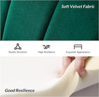 HULALA HOME Velvet Loveseat Sofa - Image 5