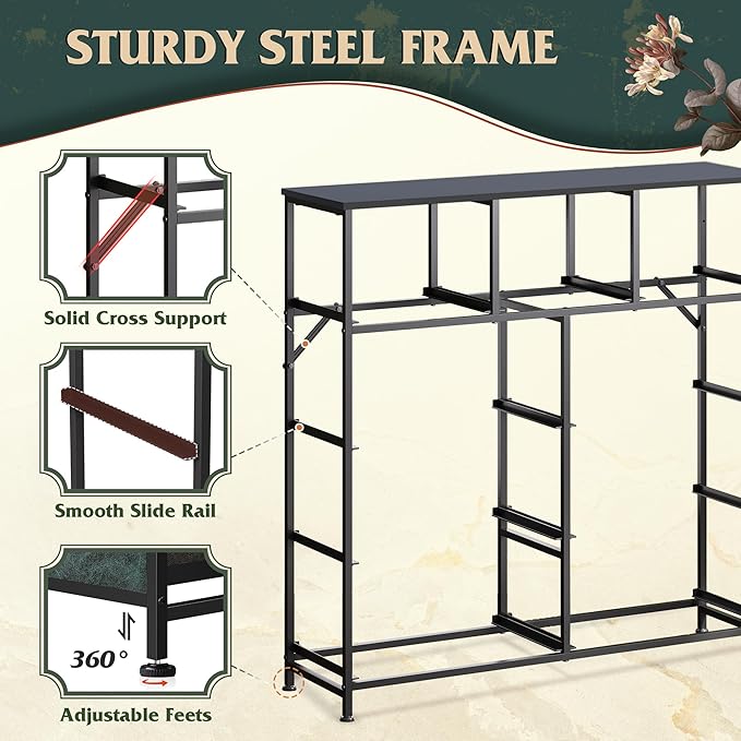 WLIVE 9 Drawer Dresser, Fabric Storage Tower - Image 7