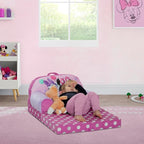Delta Children - Minnie Mouse Cozee Buddy Flip-Out Kids Chair - Image 2