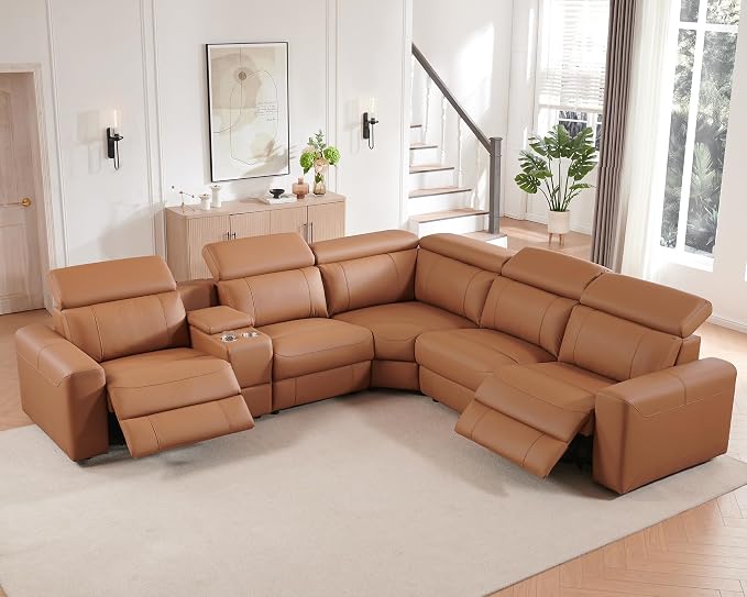 AMERLIFE Power Recliner Sectional Sofa - Image 7
