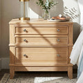 Merax 27.3 Inch Solid Wood Nightstand, Mid Century Modern Night Stand by Merax