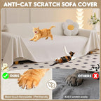 Loiion Velvet Sofa Cover, Ultra Soft Waterproof Non-Slip Couch Cover - Image 3