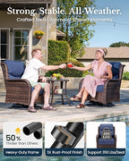 HILLGA 3-Piece Luxury Patio Furniture Set - Image 6