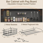 71" Pantry Cabinet, Kitchen Hutch Storage - Image 5