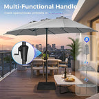 SUPERJARE 13FT Outdoor Patio Umbrella - Image 6