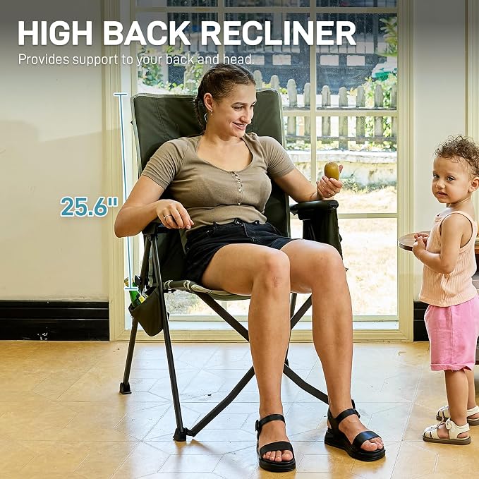 EVER ADVANCED Reclining Camping Chairs - Image 7