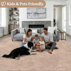 6x9 Area Rugs for Living Room Bedroom: Ultra Soft Fluffy Shag Rug Upgrade - Image 4
