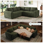 HONBAY Modular Sectional Sleeper Sofa - Image 4