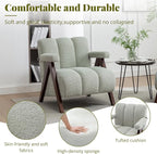 Mid Century Modern Accent Chairs Set of 2 - Image 4