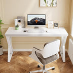 LITTLE TREE 55 Inch Large Simple Industrial Computer Desk Study Writing Table - Image 5