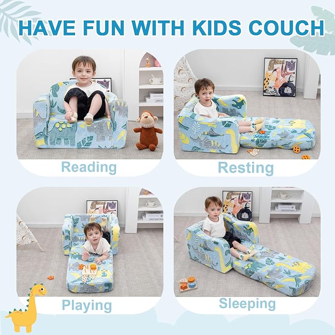 Airpanda Comfy Toddler Chair and Couch - Image 7