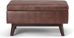 SIMPLIHOME Owen Coffee Table Storage Ottoman - Image 6