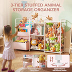 BBLIKE 3in1 Stuffed Animal Storage Organizer - Image 3