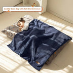 MAXYOYO 3 in 1 Kids Bean Bag Chair Couch, Convertible Chair Folds from Bean Bag - Image 5