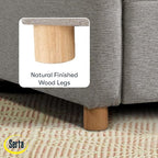 Serta® Corwin 36" Convertible Accent Chair, Dreamcoil® Comfort, FingerGuard® - Image 8
