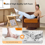 VINGLI 360°Swivel Accent Chair - Image 6