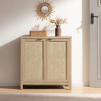 SICOTAS Rattan Sideboard Buffet Cabinet - Image 8
