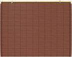 Red Lantern Bamboo Cordless Window Shade - Image 6